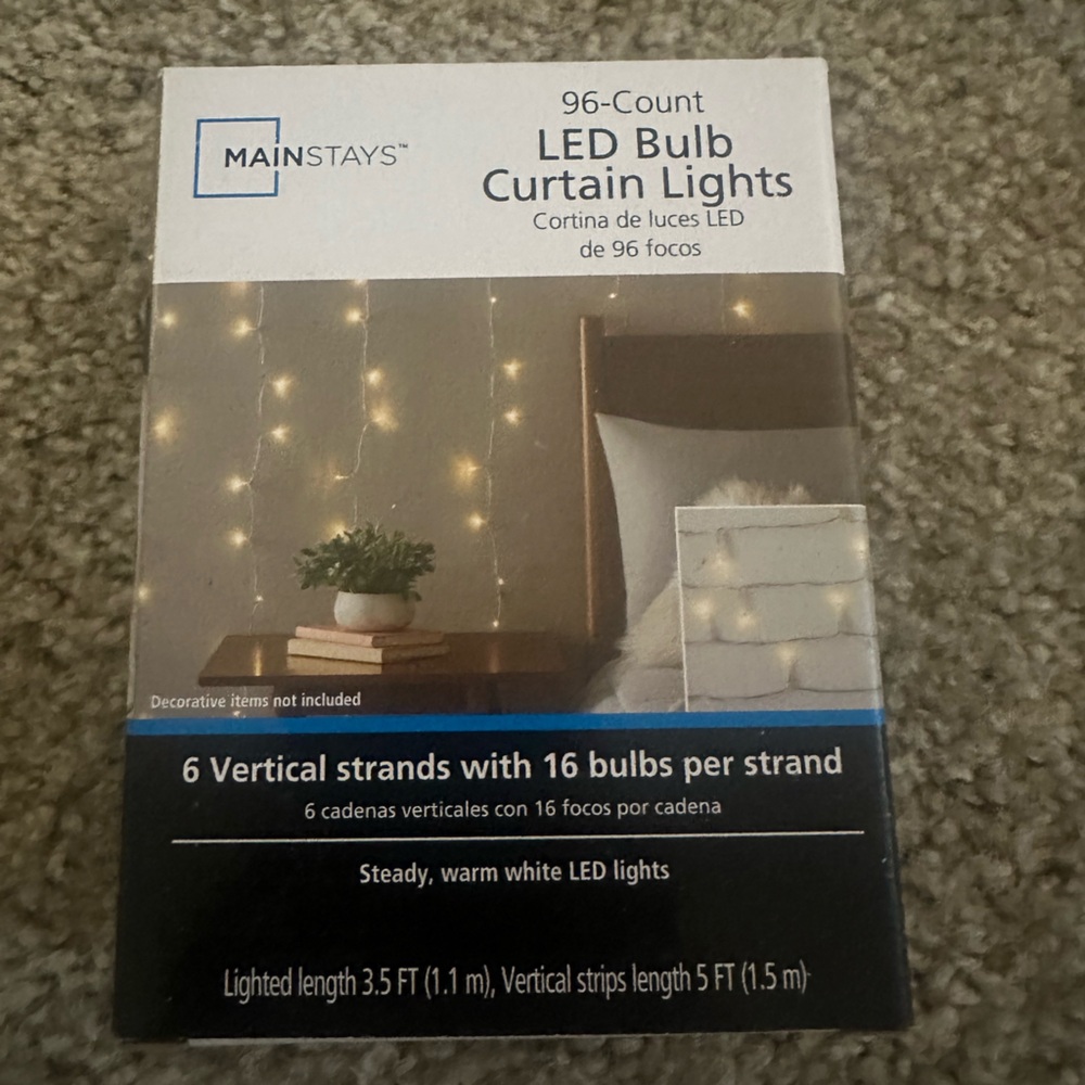 Mainstays LED Bulb Lights - White